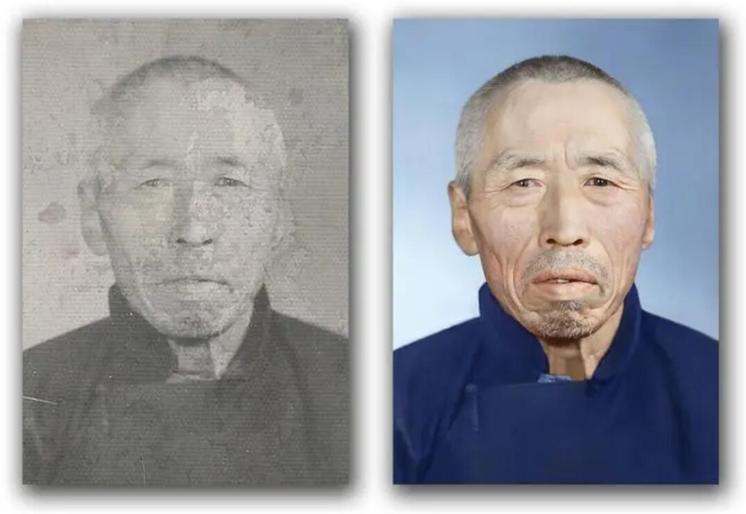 江边乡破损照片修复-56